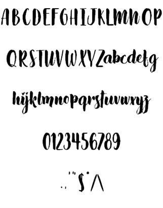 Slow Life font插图1