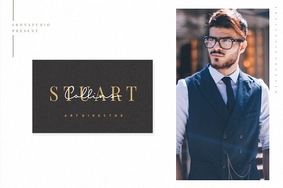 Blesson Signature Font插图5