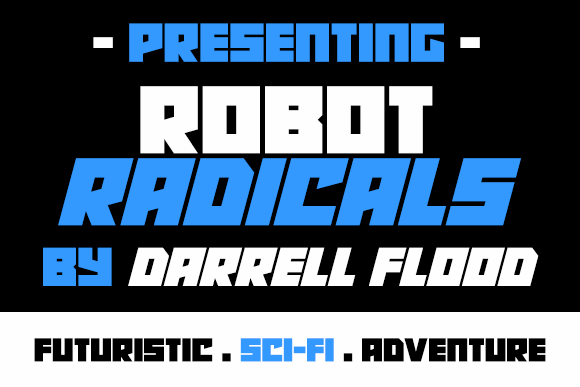 Robot Radicals font插图 Robot Radicals font插图