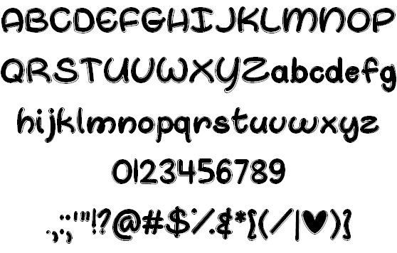 Whale I Tried font插图1