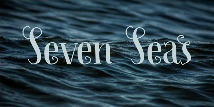 Seven Seas DEMO font插图 Seven Seas DEMO font插图