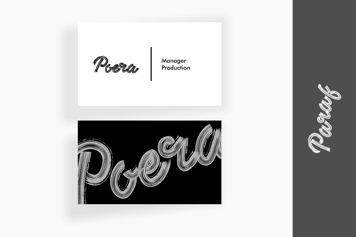 Paraf Brush Font插图2