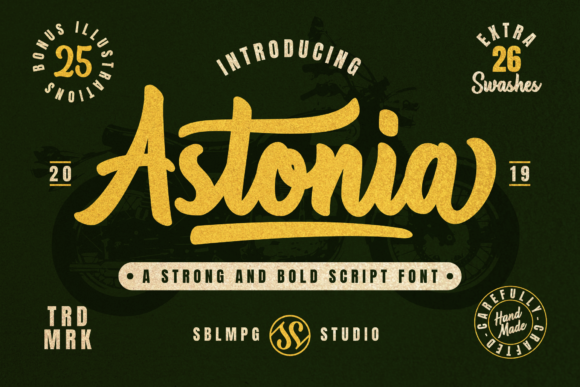 Astonia Font插图