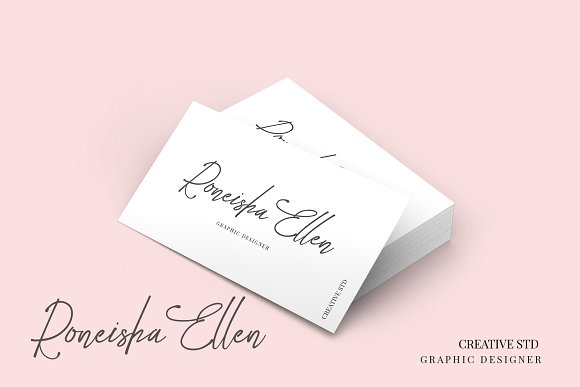 Diandra Signature font插图2