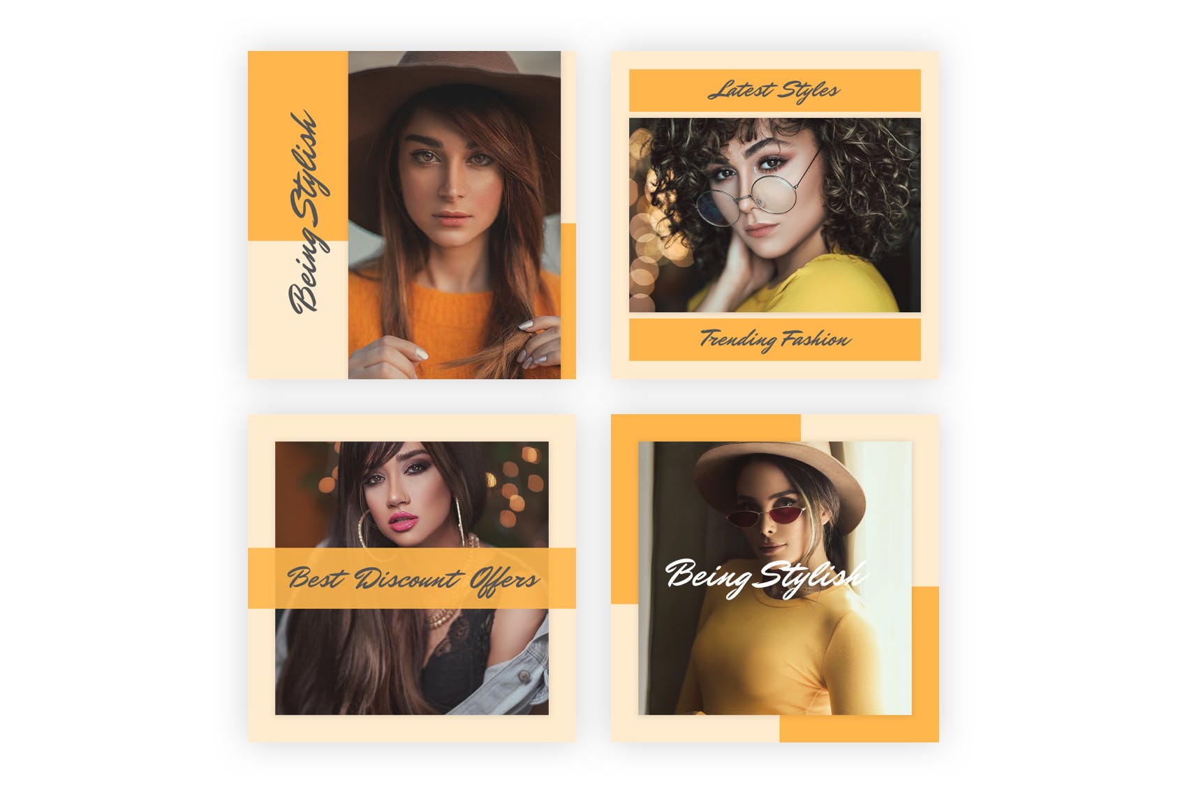 18款社交媒体自媒体Banner广告图设计模板v3[SKETCH] 18 Social Media Banners Kit (Vol. 3) for Sketch插图(4)