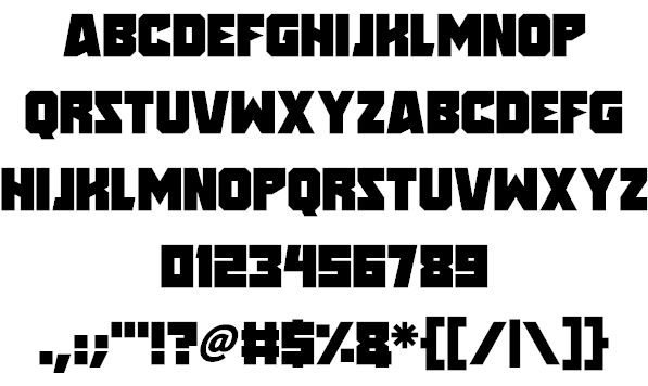 Speed Freaks font插图1 Speed Freaks font插图1