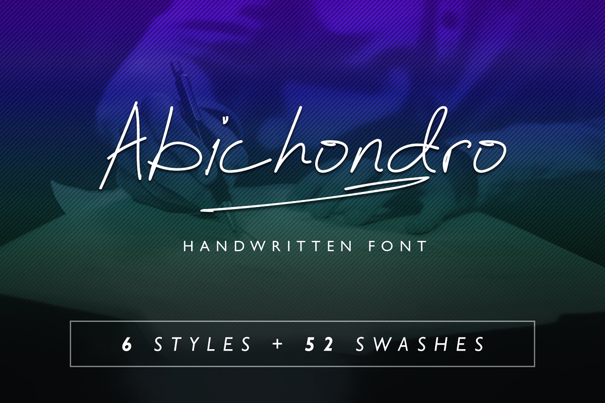 Abichondro Font插图