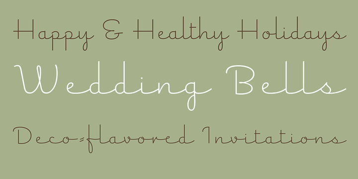 Sweet Nancy Font Family插图