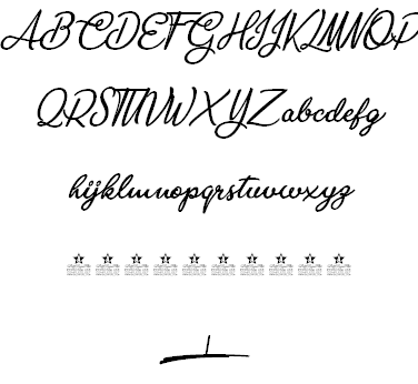 Ambar Pearl Personal Use font插图1