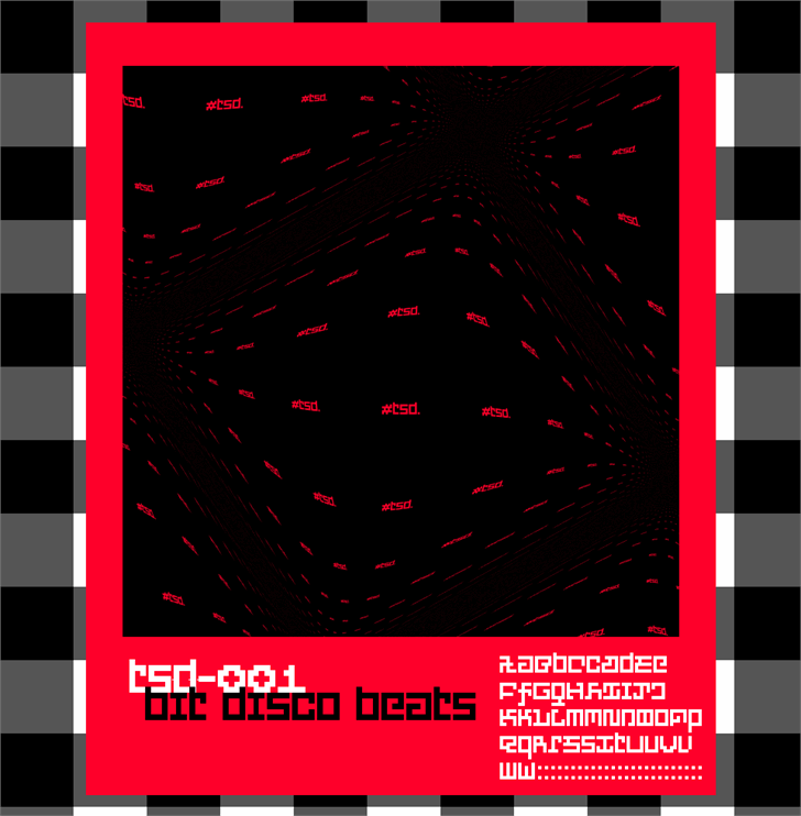 PXFXDisco font插图