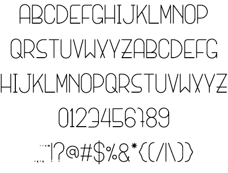 SANSI font插图1 SANSI font插图1