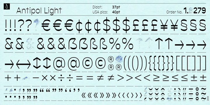 Antipol Font Family 26 Font插图3