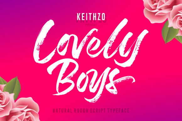 Lovely Boys Font插图