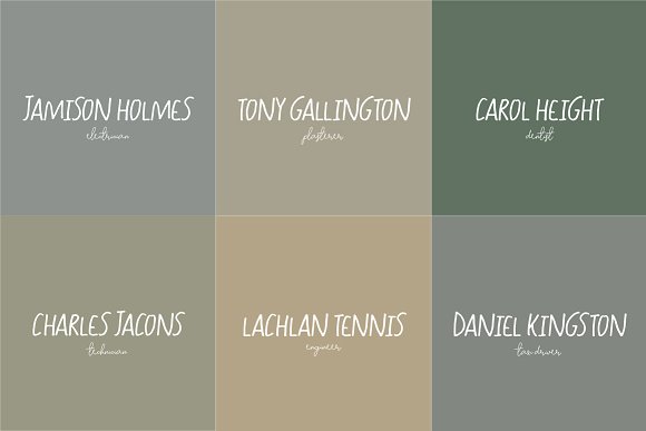 Ice Castle Display Font插图2