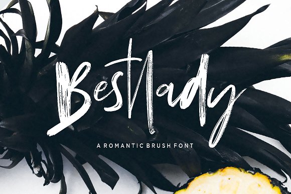 Bestlady Brush Font插图