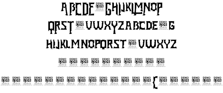 La Nana DEMO font插图2 La Nana DEMO font插图2