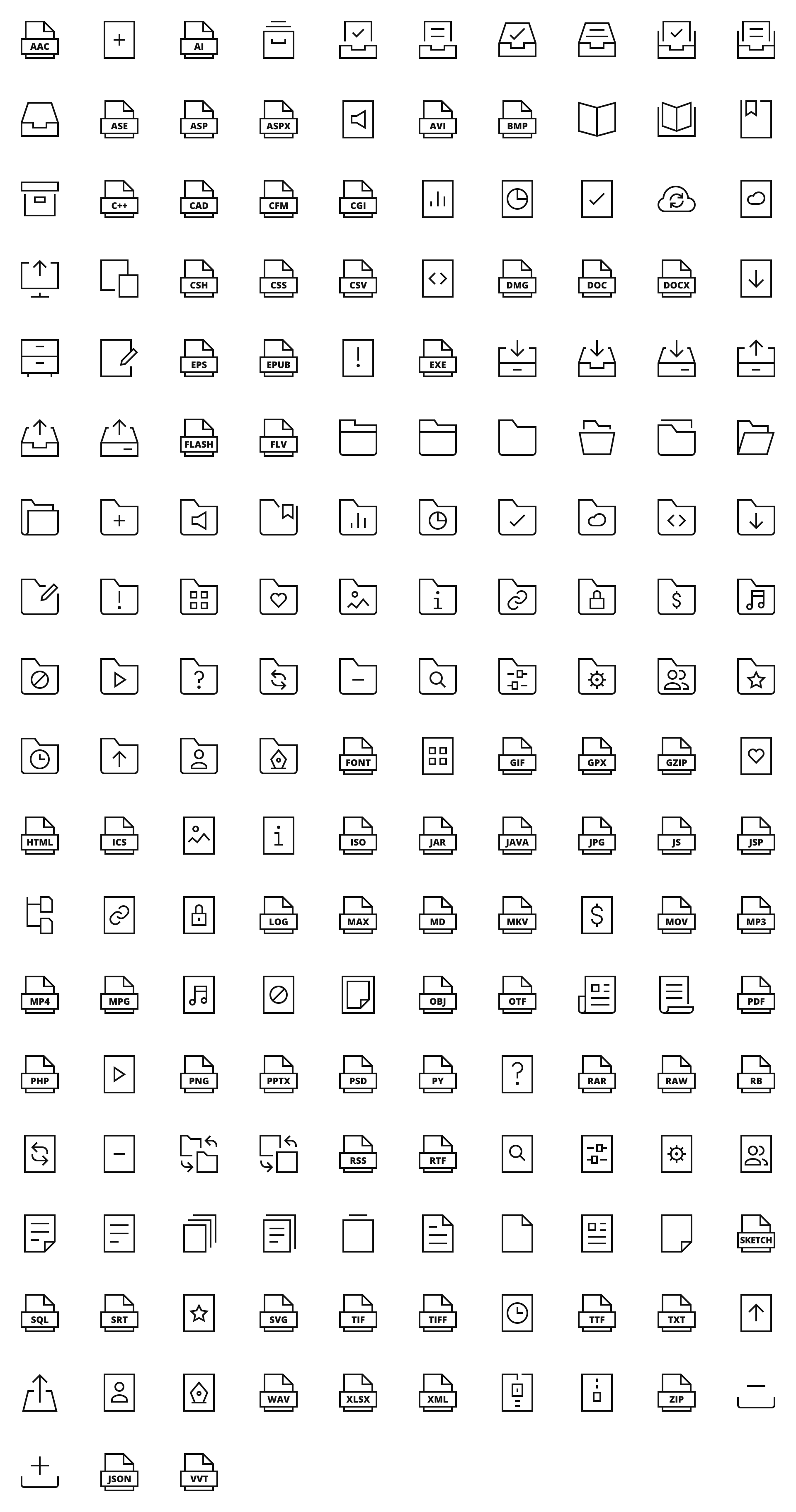 素材库下午茶：价值99美金的20000+超级图标套装下载（Ai+Sketch版）插图(9)