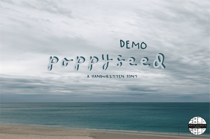 poppy seed DEMO font插图 poppy seed DEMO font插图