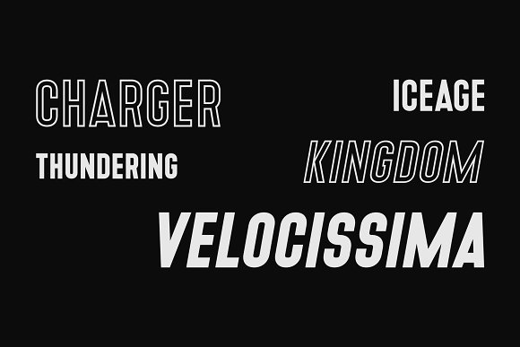 Denso – Font Family插图1