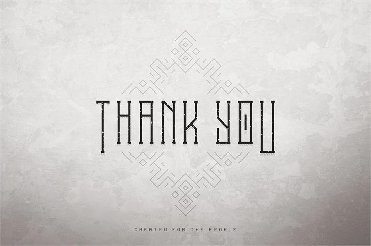 Melancholy Outline font插图9