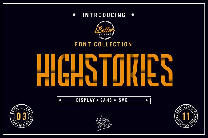 Highstories 2 font插图1