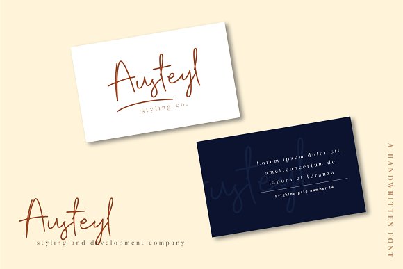 Richie Youthfield – Signature Font插图4