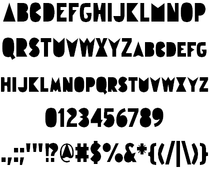 Gudariak font插图1 Gudariak font插图1