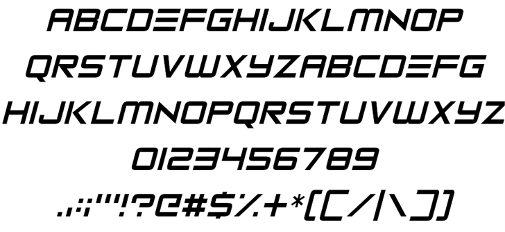 Robot Reavers font插图1 Robot Reavers font插图1