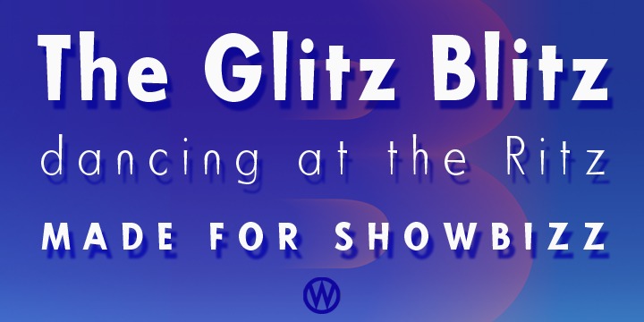 Blitz Condensed Font插图1