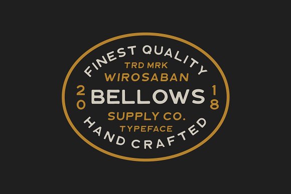 Bellows Typeface插图5