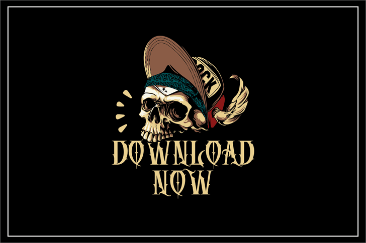 DEATH CROW font插图6 DEATH CROW font插图6