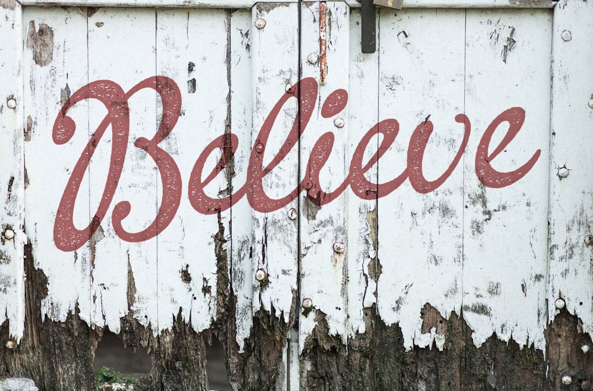 威尼斯复古书写风格英文手写字体 La Venice插图(1)