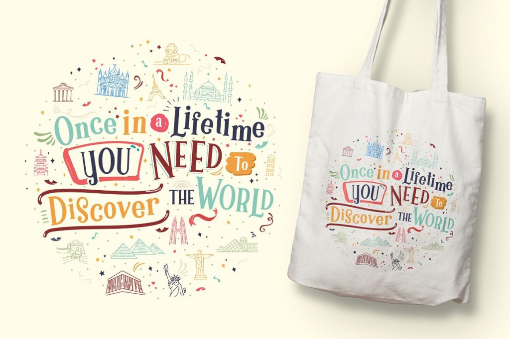 一款旅行主题英文衬线字体打包下载[ai,eps,otf]插图(12)