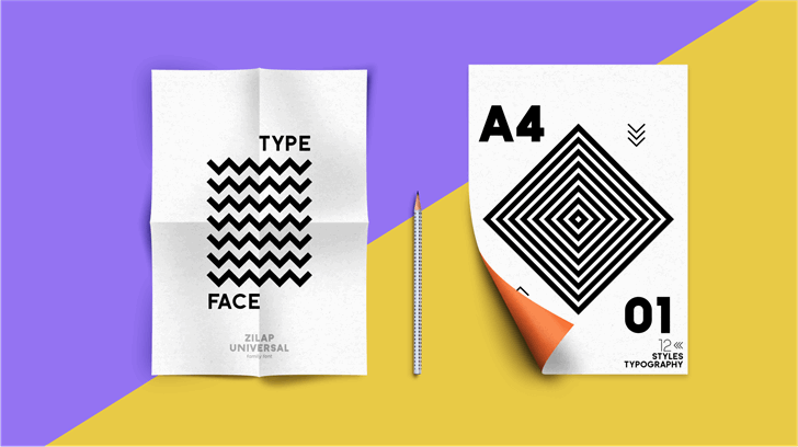 Zilap Universal font插图6 Zilap Universal font插图6