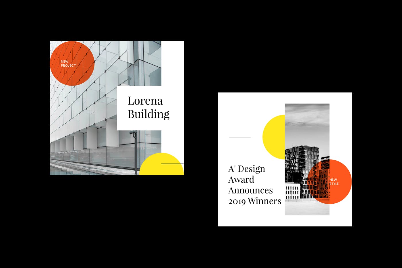 现代设计风格Instagram社交媒体品牌故事推广模板素材库精选v17 Modern Social Media Kit (Vol. 17)插图(2)