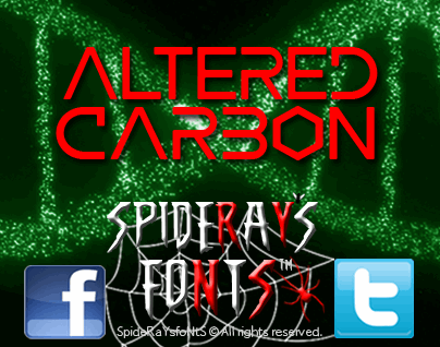 ALTERED CARBON font插图