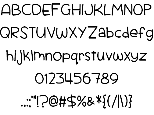 Scrambled Tofu font插图1 Scrambled Tofu font插图1