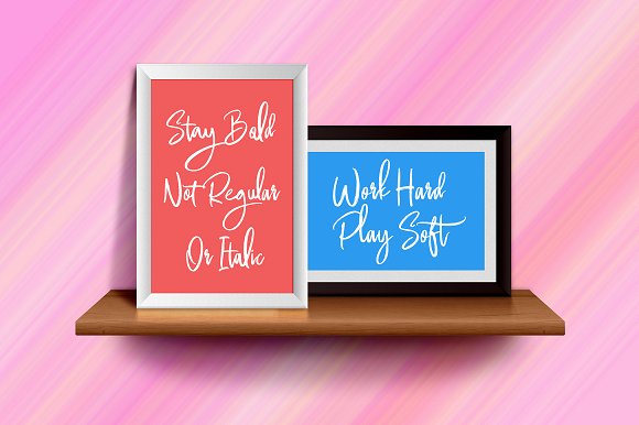 Butter Luchy – Handwritting Brush插图5