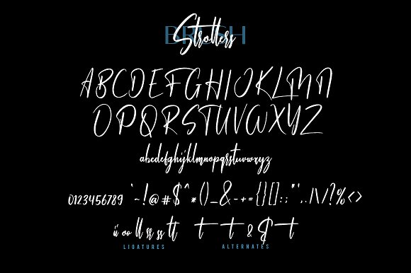 Strollers Font插图6