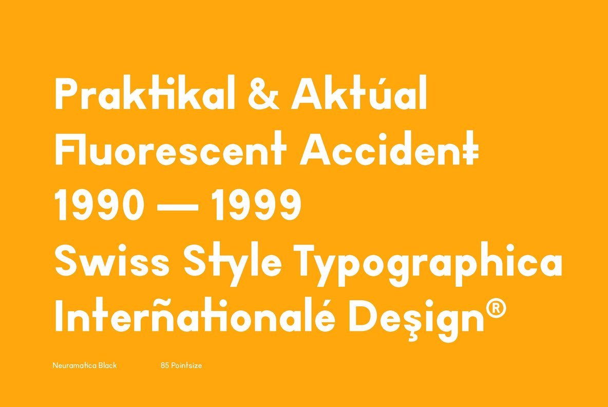 TG Neuramatica Font Family插图4