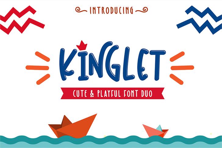 Kinglet Playful font插图 Kinglet Playful font插图