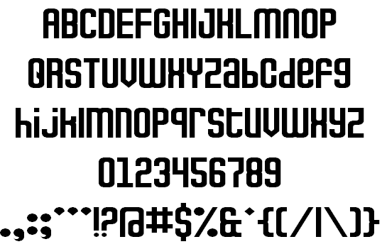 Metro Maestro font插图1