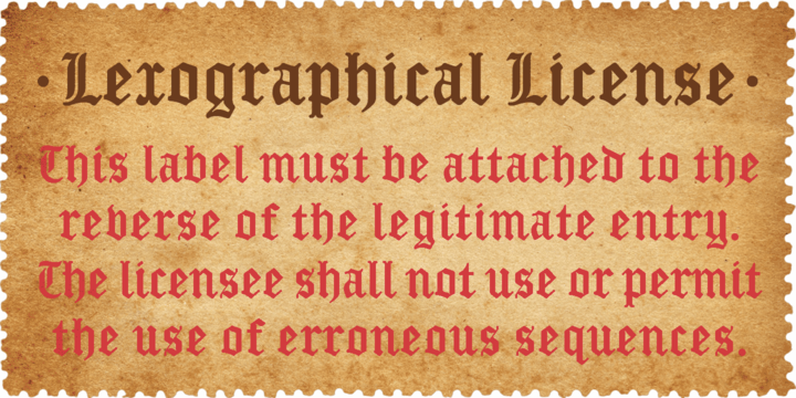 New Old English Font插图2