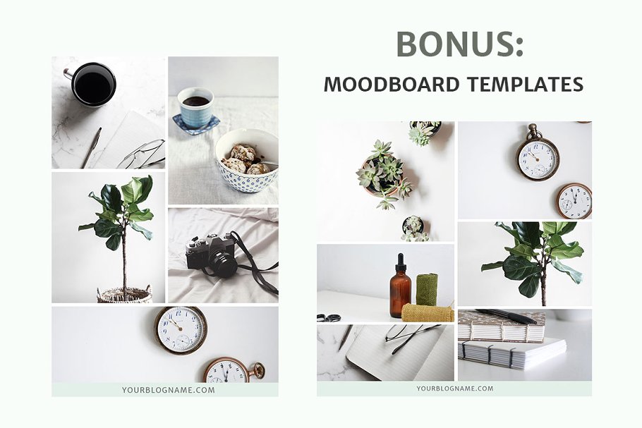 博客+社交媒体贴图模板素材库精选 Blog + Social Media Image Templates插图(5)