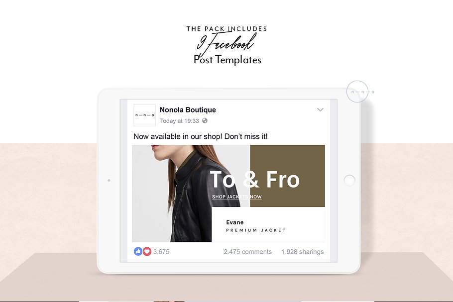 时尚主题社交媒体贴图模板素材库精选 Fashion Social Media Pack • Éva插图(6)