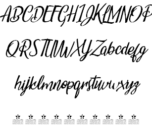 Sunset Beach font插图1