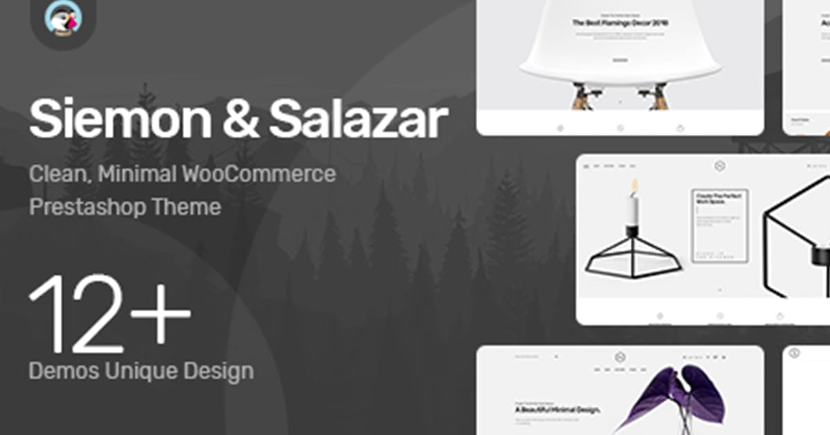 现代简约风综合性网上商城Prestashop主题模板素材库精选下载 Themes Siemon & Salazar Responsive Prestashop 1.7插图