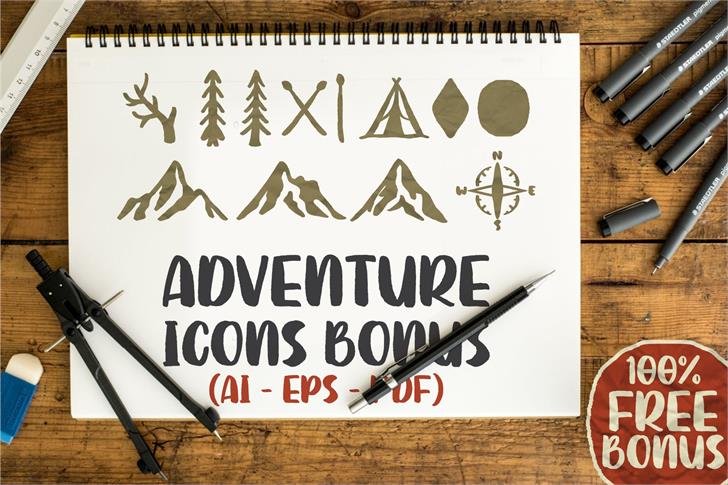 Sutter Camp font插图8 Sutter Camp font插图8