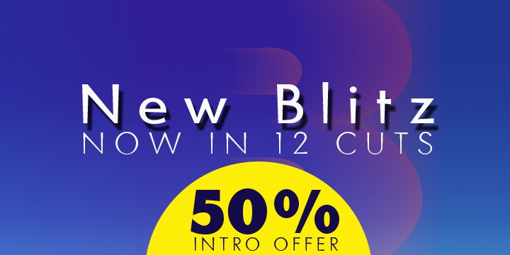 Blitz Font Family插图