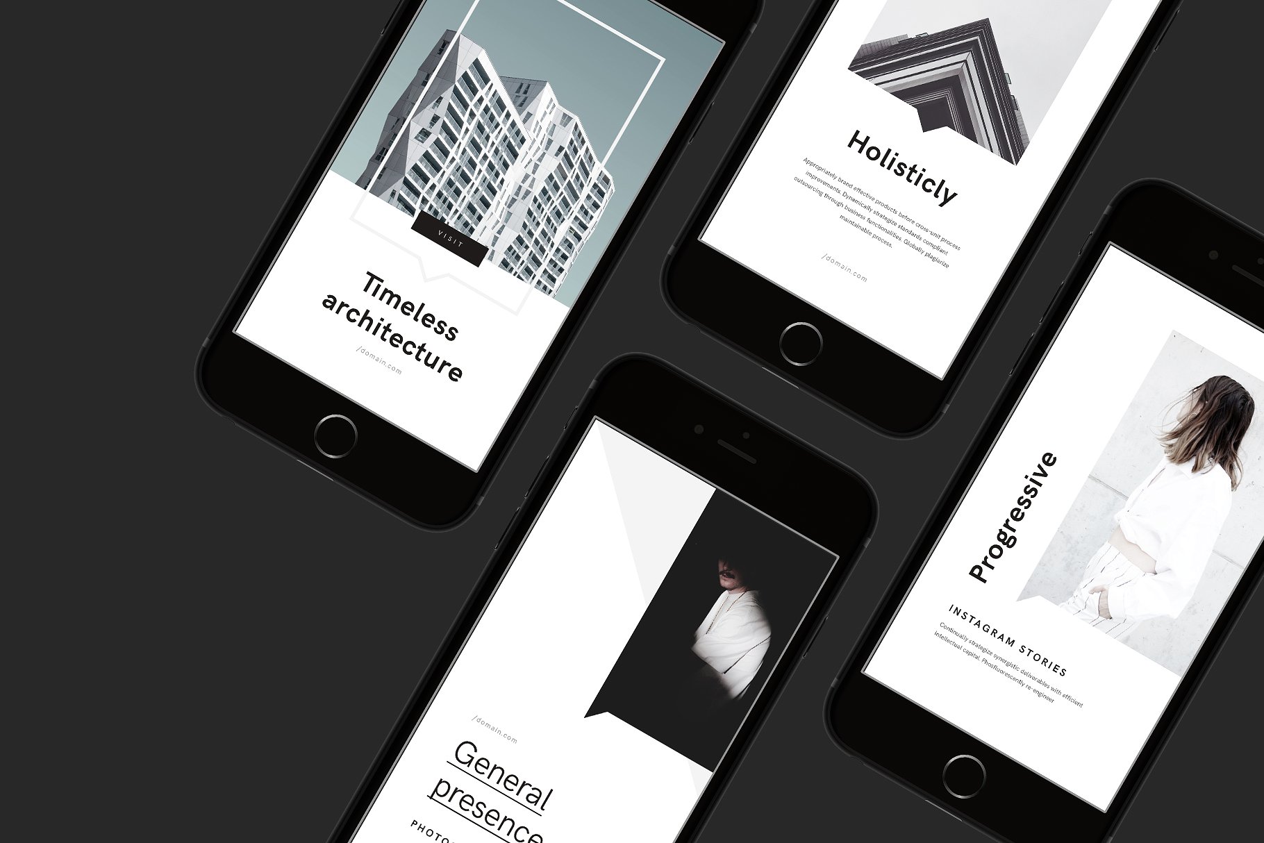 极简主义社交媒体文章贴图PSD模板素材库精选 Minimal PSD Social Media Pack插图(3)